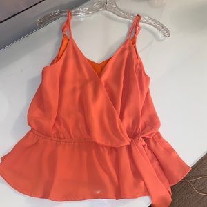 Peach tank top